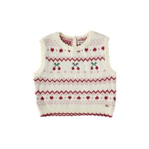 [밍크뮤]SC선물포장(아이보리)노르딕하트쟈가드VEST(35A1522001)2025가을겨울 니트조끼 베스트 A