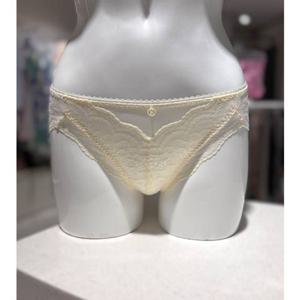 [바바라] 크림 전체레이스 삼각팬티(ABP4443)(CR)