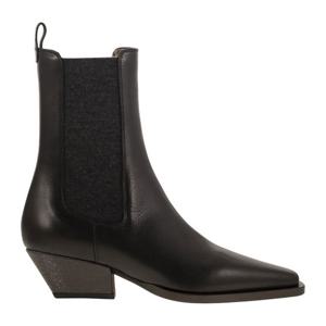 브루넬로쿠치넬리 클래식 레더 첼시 앵클 부츠 MZORC3050P C101