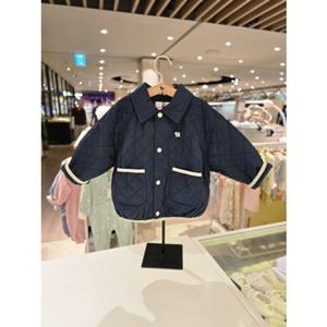 [블루독베이비] 25 FW(NY)블루독 루즈핏 퀼팅점퍼(45A1911303)간절기 백일 돌 선물 조카 이모 아가옷 유아