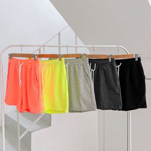 남여공용 여름 플로우 TR 숏 반바지 5C-PTH-Q030-형광옐로우