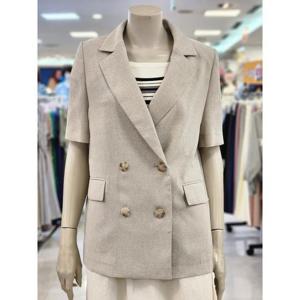 SOUP 세이브존07 싱글 칠부 소매 크롭 자켓 SB4JK86-1