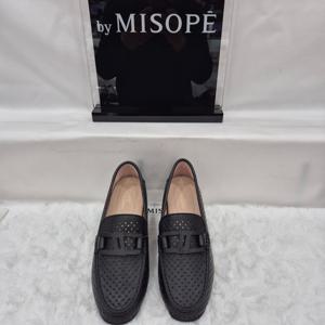 [미소페]By미소페 여성 펀칭 디테일 로퍼 112HH319GY006 BLACK 3