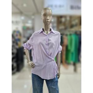 제시뉴욕 세이브존04 옆 디테일 시스루 셔츠 BF55BQ0420BQ