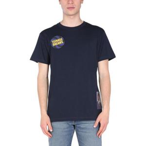 라프 시몬스 반팔 티셔츠 211M102 BLUE