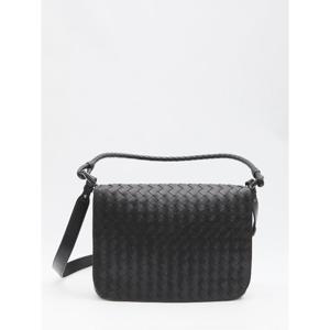 보테가베네타 블랙 인트레치아토 메신저 백 795074 V2HL1 1208