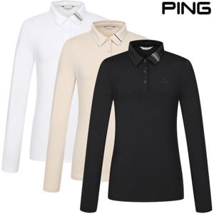 골프양말증정_PBS 여성 카라라인포인트긴팔티 121E3TO051