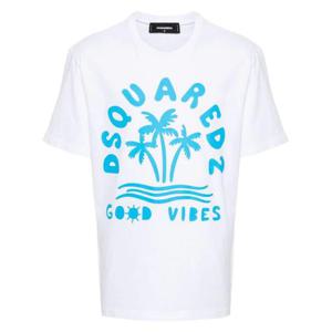 디스퀘어드2 반팔 티셔츠 S71GD1386S22507 100C