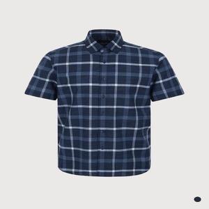 트레몰로 HC10 빅체크 반팔 캐주얼셔츠 TRBNS4M3171