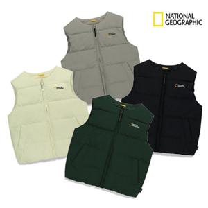 내셔널지오그래픽키즈 K254UDV010 남아 여아 헤론 경량 구스 베스트 패딩조끼 고학년 170딜
