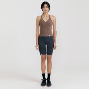 [프론투라인(스포츠)]심리스 5부 레깅스_FEWSLG011_BLK