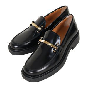 토즈 25FW 여성 레더 로퍼 블랙 XXW20L0JO70SHA B999