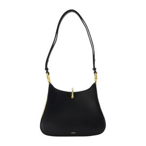 파코라반 블랙 가죽 숄더 백 25ASS0541CLF261 M027 BLACK GOLD