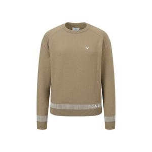 M 캘러웨이골프긴팔티 PQC CWSO24F403_BE 여성 가을 라운드 긴팔 풀오버