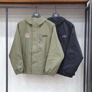 [지프]JO3TSU252 테잎 장식 후드 2023년 점퍼_SC