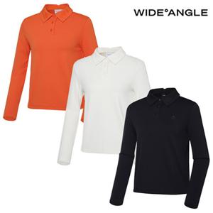 [와이드앵글] WWU23272 WG 카라 포인트 폴로 티셔츠