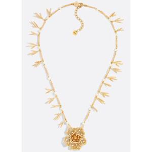 디올 목걸이 팬던트 N3406WOMRS 301 GOLDWHITE