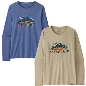 [파타고니아코리아][25년F/W]우먼즈 L/S 캐필린 쿨 데일리그래픽셔츠 45205Q7_IJS