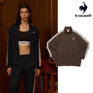 [르꼬끄] 남녀공용 유니 와플 선데이 루즈 트랙탑 QQ323LFT93_BRW