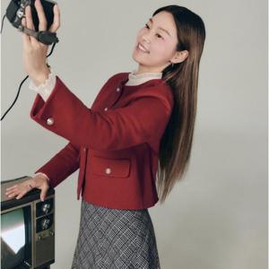 [씨]크롭 노카라 자켓 SJJRX9151