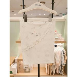 [압소바] (IV)(출산선물) 리본 코튼모달 속싸개 (A2D10901)