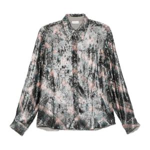 드리스반노튼 초위 자수 롱 슬리브 셔츠 0107632316 605