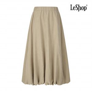 [르샵] 스웨이드 벌룬 롱 스커트 (BP8SK006A)