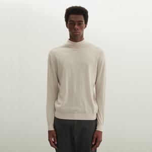 [인디안][광복점]중년 남성 솔리드 하프넥 니트 MUEBH4F8201GL