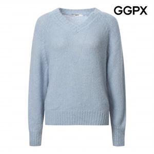 [GGPX] V넥 하찌 울 터치 니트 (GP9KP008B)