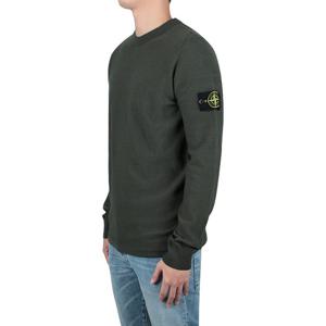 [스톤아일랜드] 와펜 패치 스트레치 울 니트 (7715526A1 V0058)