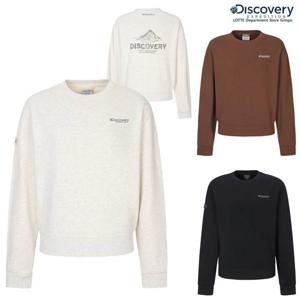 디스커버리 25FW 여성 마운틴 백그래픽 맨투맨 DWMT42054 GPRS