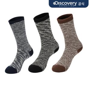 [디스커버리] 아웃도어 트위드 하이 삭스 3종 택1  DXSO6445N-SET