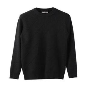 [빠니깔레]MARIO소프트터치 골지크루넥 비스코스슬림니트 m-snit62bk