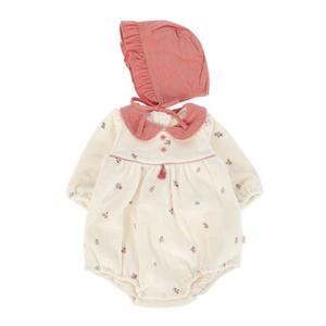 밍크뮤ch 플라워자수SET바디슈트 (35C1260402)