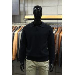 [빠니깔레]MARIO리오셀울블랜드 2COLOR 드랍숄더루즈핏 오픈카라니트티 m-qnit57