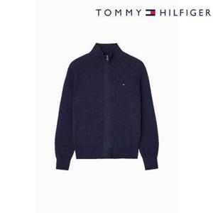 [타미힐피거] 캐시미어 블렌드 집업 가디건 (T12F7KCD130MT1_DW5)