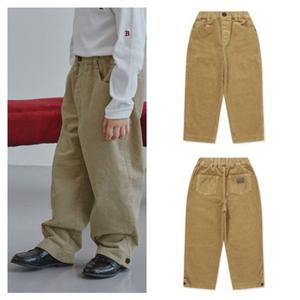 빈[BEEN]HP BZ61PT03BG 베이지 코듀로이 배기팬츠PG