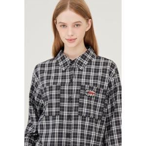 [베네통]체크 블라우스 (BABLF3561)