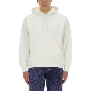 마르니 긴팔 티셔츠 FUMU0073P8 USCU87L1W02 WHITE