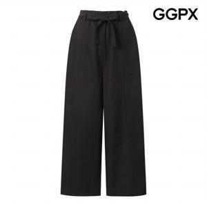 [GGPX] 허리끈 세미 배기핏 밴딩 팬츠 (GP9PT022B)