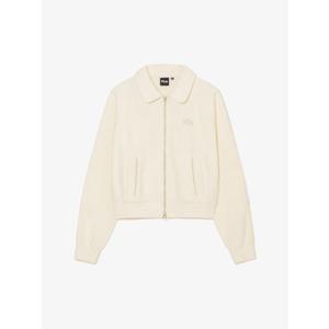 [휠라] FILA 여성용 테리 2WAY 카라 집업 FS254FT01F001175 아이보리