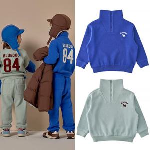 [블루독8-키즈] 택1 블루 사카리바반집업맨투맨 기모 긴팔 티셔츠 목폴라 두돌선물 초등학생 25C7533403