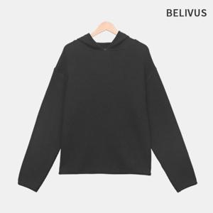 빌리버스 남성 니트티 데일리 와플긴팔 루즈핏 후드 긴팔티셔츠 BAUD002