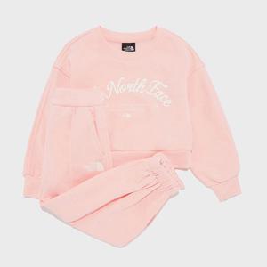 [노스페이스] (NFM_NM5MR58U_PAP_) 걸즈 앨리슨 스웻 세트 NM5MR58U_PAP