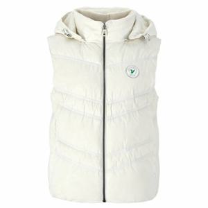 여성 후드 셔링 다운 베스트 VLDWP902