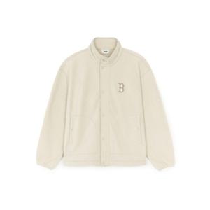 MLB  (3AFDB0156-43SAL) 공용 우븐 믹스 후리스 스탠넥 집업