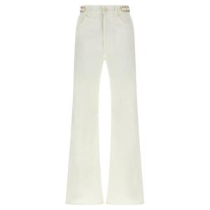 파코라반 데님 팬츠 24FCPA245CO0526P170 White