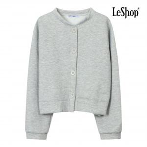 [르샵] 빅 버튼 라운드넥 네오프렌 가디건 (BP9KC026A)