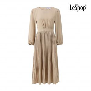 [르샵] 하객룩 링클 리본 원피스 (BP9OP020A)