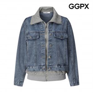 [GGPX] 레이어드형 데님 집업 자켓 (GP9JK041F)